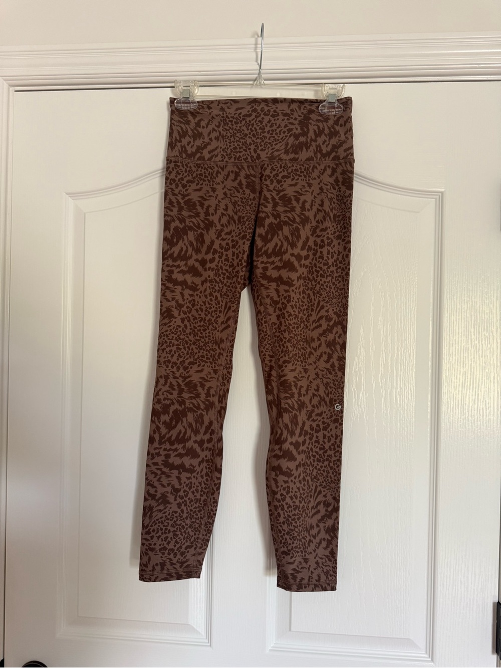 SHEIN Brown Animal Print Active Set - Top & Leggings - Picture 5 of 5